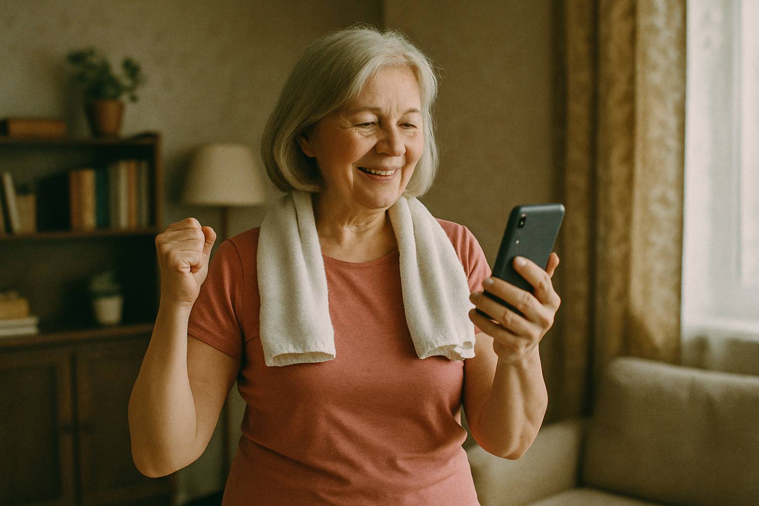 Applications simples et efficaces pour rester actif et en forme après 60 ans